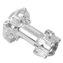CNC-gefräste Metallkomponenten aus Aluminium und Edelstahl für den industriellen Maschinenbau
