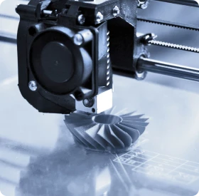 Bahagian aeroangkasa bercetak 3D tersuai daripada bahan plastik dan logam berprestasi tinggi dengan pensijilan AS9100D.