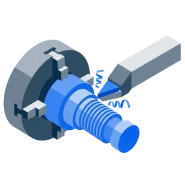 Actionable EPTAHUB CNC quoting icon representing fast turnaround and professional manufacturing services