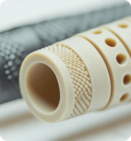 3D-Druck-Nachbearbeitung mit Dampfglättung, Farbfärbung und Vernickelung von SLS-Teilen